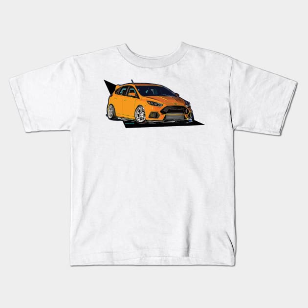 Camco Car Kids T-Shirt by CamcoGraphics